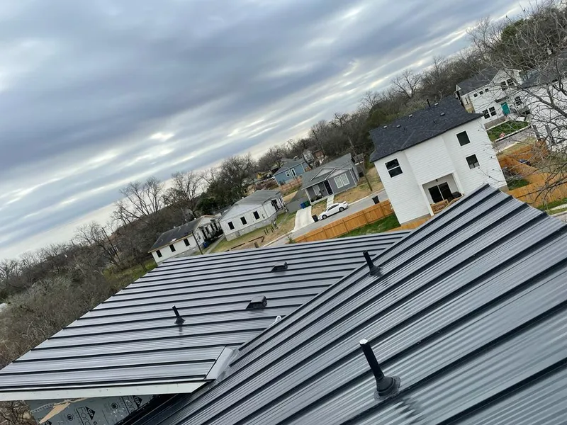 Standing seam metal roof panels with vents for Skylight Repair in Shillington